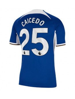 Chelsea Moises Caicedo #25 Heimtrikot 2023-24 Kurzarm